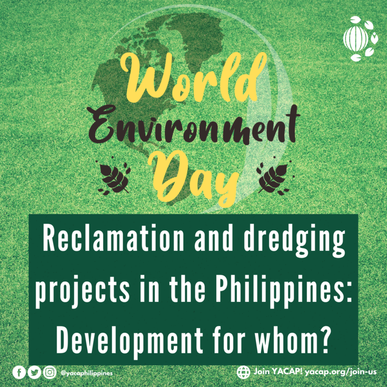<strong>Reclamation and dredging projects in the Philippines: Development for whom?</strong>